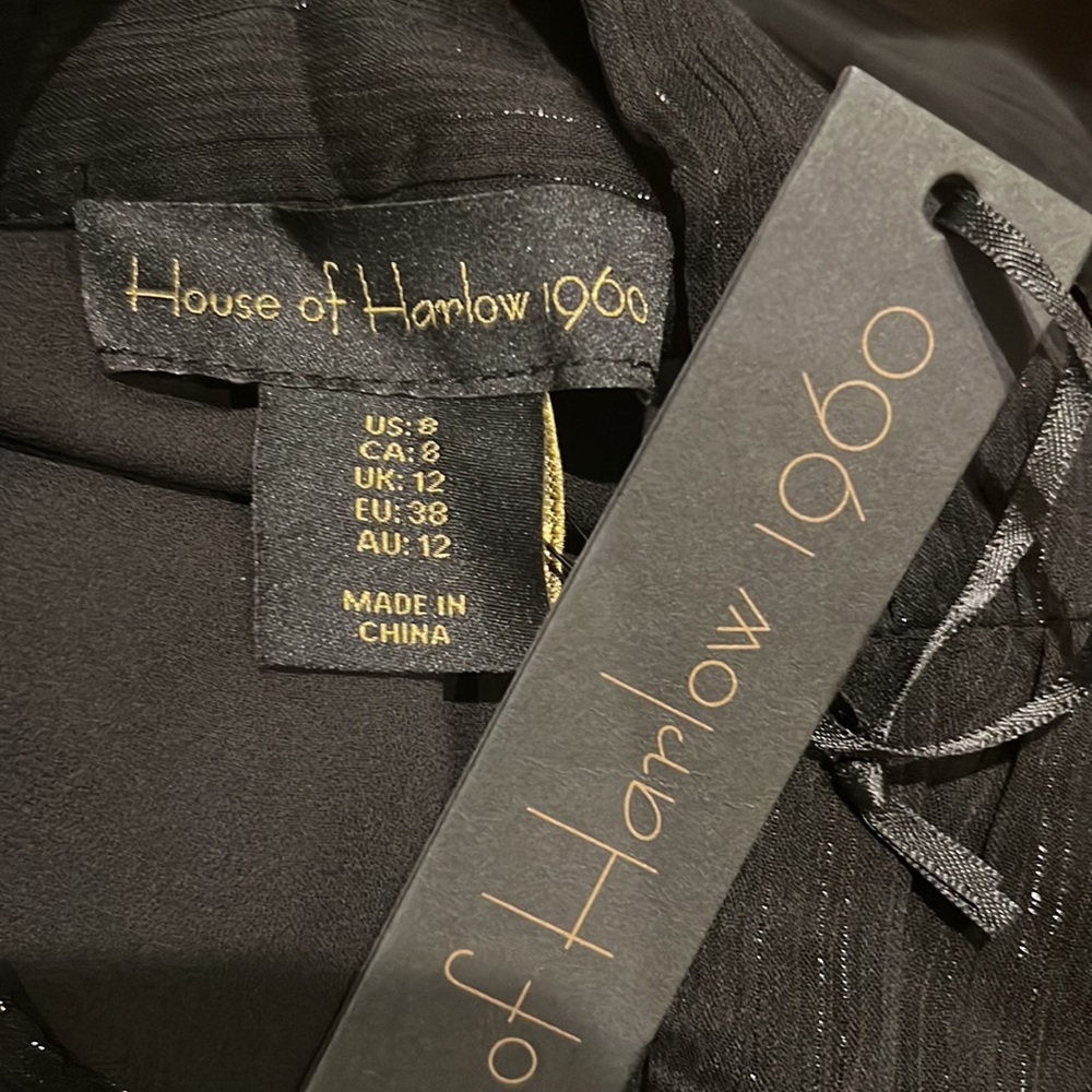 NWT House of Harlow 1960 Ruched Mini Dress - Picture 5 of 12